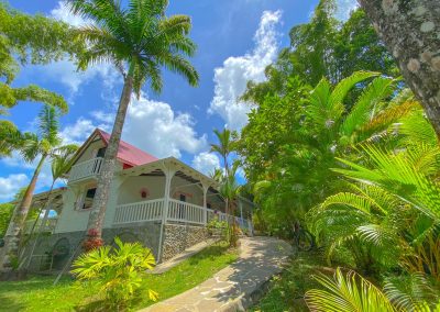 Devant Habitation Bassin Bleu, Location Villa Guadeloupe