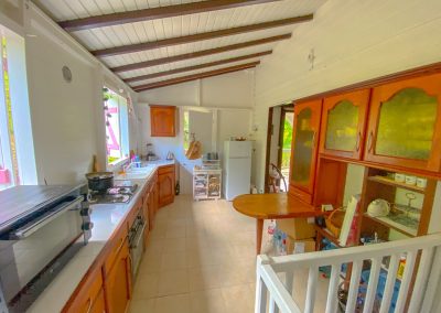 Cuisine Habitation Bassin Bleu, Location Villa Guadeloupe